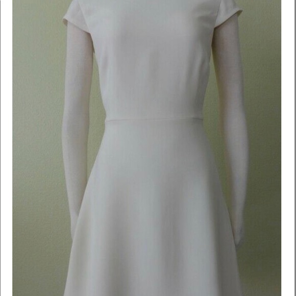 Theory Cap Sleeve Crepe Dress - Picture 1 of 6